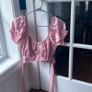 SHEIN, XS, NEVER WORN, TIES IN BACK